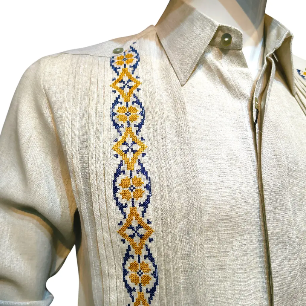 Guayabera Bord Merida 