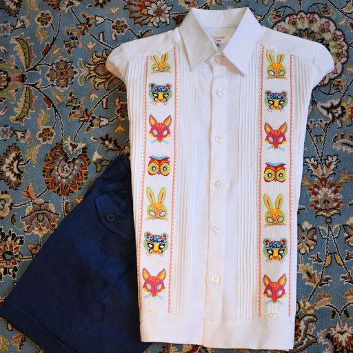 Guayabera Alebrijes Niño 